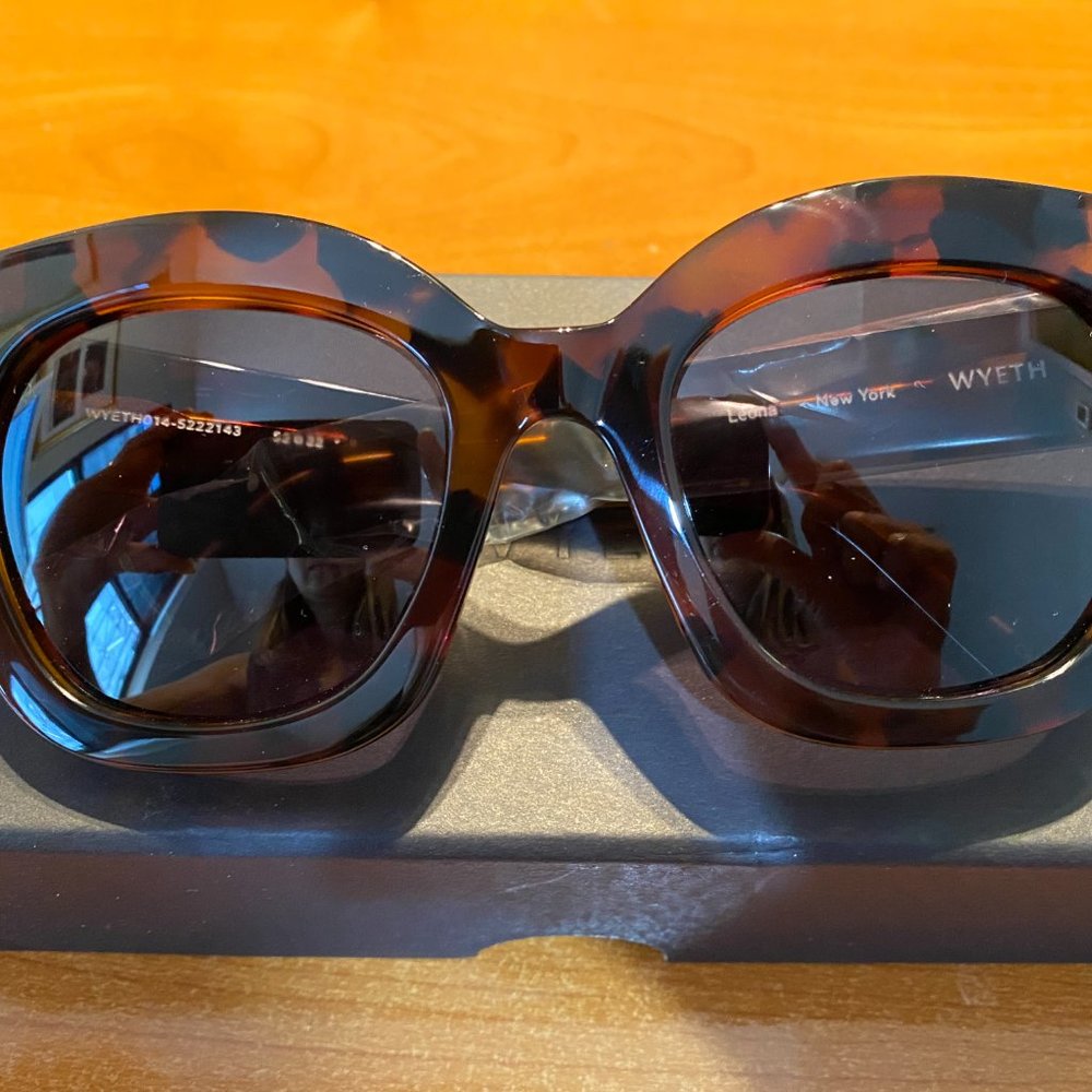Leona Havana Tortoise Wyeth Sunglasses